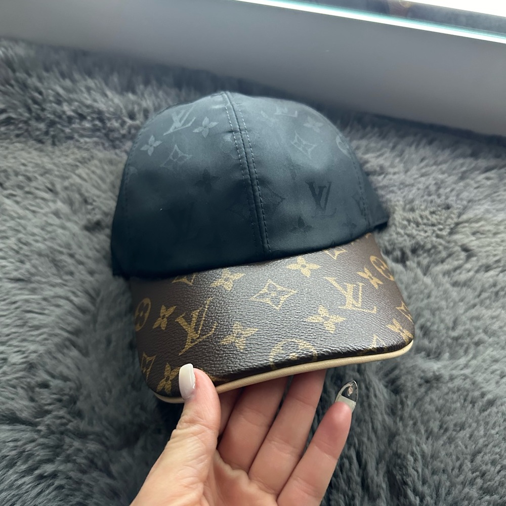 LV monogram cap
